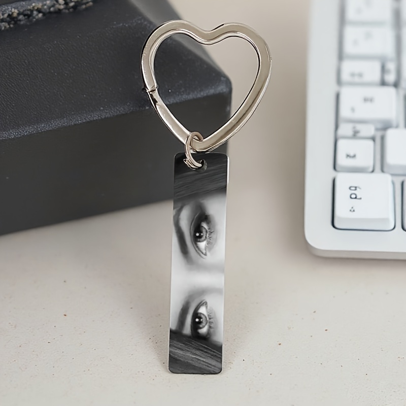 Initial Ring Custom - Portachiavi Personalizzato con Incisione Laser a