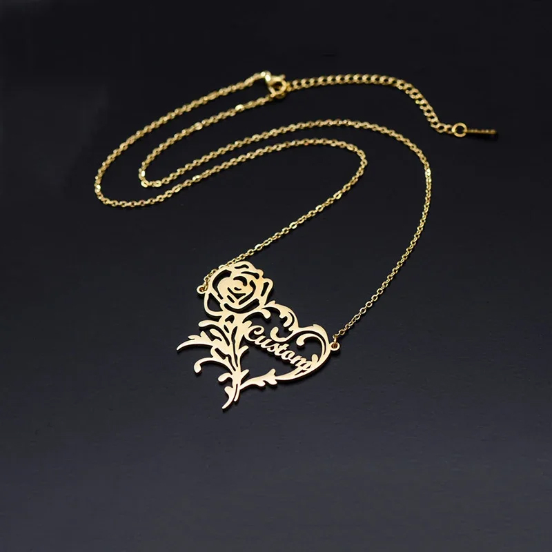 Nome personalizzato collana co - Birth Flower Necklace recensione e prezzo